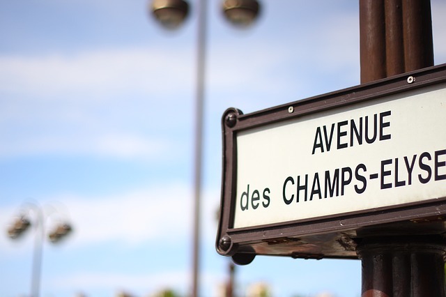 The Avenue des Champs-Élysée in Paris