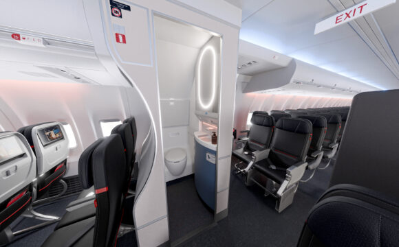 New Delta Airlines interior upgrade