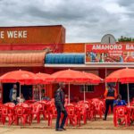 Street Cafe in Kigali, Ruanda